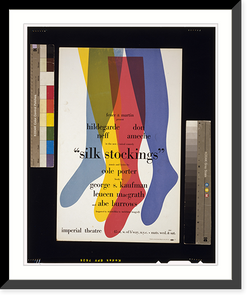 Historic Framed Print, Silk stockings.Gage.,  17-7/8" x 21-7/8"