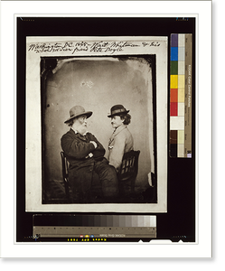 Vintage Military Print - Washington, DC - Walt Whitman &, 1865 (2)