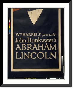 Historic Framed Print, Abraham Lincoln.,  17-7/8" x 21-7/8"