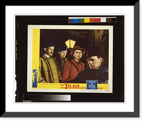 Historic Framed Print, The Third man - 3,  17-7/8" x 21-7/8"