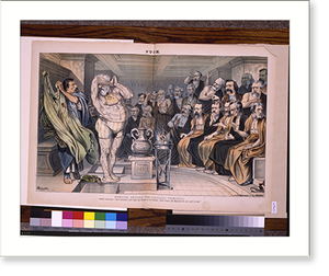 Historic Photo Print - Chicago - Phryne before the tribunal.Gillam