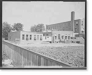Black & White Photo - Detroit, Michigan - Publishing Co., northwest view