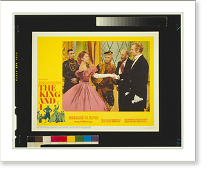 Historic Photo Print - The King and I - Vintage Wall Art Gift