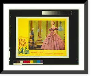 Historic Photo Print - The King and I - Vintage Home Decor Print