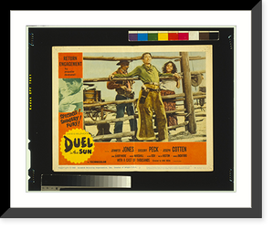 Historic Framed Print, Duel in the sun - 2,  17-7/8" x 21-7/8"