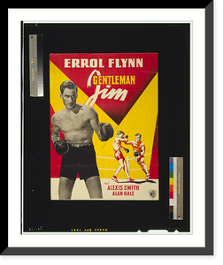 Historic Framed Print, Gentleman Jim,  17-7/8" x 21-7/8"