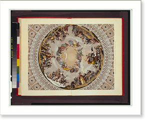 Historic Architecture - U.S. Capitol - Brumidi's allegorical painting