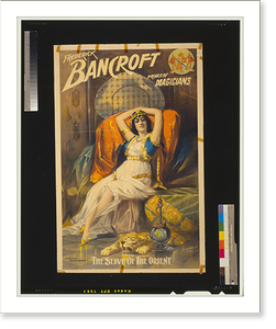 Vintage Americana Print - Frederick Bancroft, prince of magicians (3)