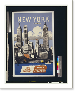 Black & White Photo - New York City - New York.Adolph Treidler