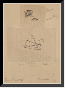 Historic Framed Print, [Japanese drawing] - 50,  17-7/8" x 21-7/8"