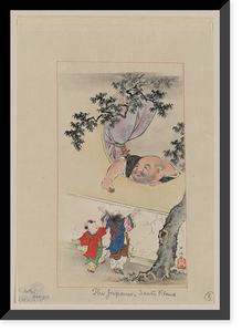 Historic Framed Print, [Japanese drawing] - 156,  17-7/8" x 21-7/8"