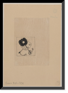 Historic Framed Print, [Japanese drawing] - 227,  17-7/8" x 21-7/8"