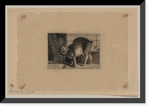 Historic Framed Print, [Japanese drawing] - 254,  17-7/8" x 21-7/8"