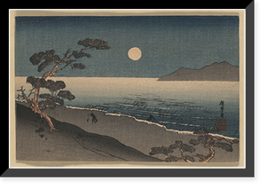 Historic Framed Print, [Japanese print] - 12,  17-7/8" x 21-7/8"