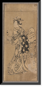 Historic Framed Print, [Japanese Ukiyo-e print] - 336,  17-7/8" x 21-7/8"