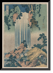 Historic Framed Print, [Japanese Ukiyo-e print] - 353,  17-7/8" x 21-7/8"