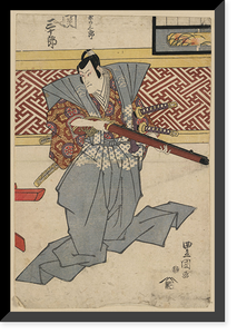 Historic Framed Print, [Japanese Ukiyo-e print] - 428,  17-7/8" x 21-7/8"