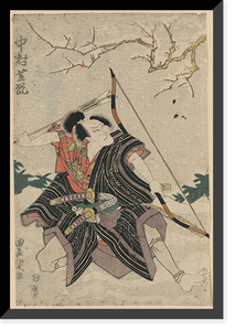 Historic Framed Print, [Japanese Ukiyo-e print] - 433,  17-7/8" x 21-7/8"