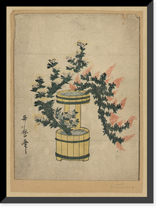 Historic Framed Print, [Japanese Ukiyo-e print] - 498,  17-7/8" x 21-7/8"