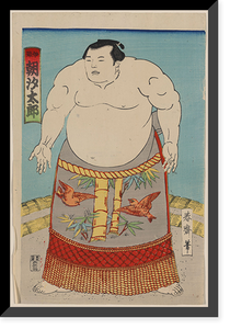 Historic Framed Print, [Japanese Ukiyo-e print] - 533,  17-7/8" x 21-7/8"