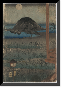 Historic Framed Print, [Japanese Ukiyo-e print] - 540,  17-7/8" x 21-7/8"