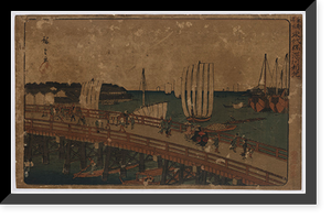 Historic Framed Print, [Japanese Ukiyo-e print] - 541,  17-7/8" x 21-7/8"