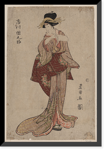 Historic Framed Print, [Japanese Ukiyo-e print] - 625,  17-7/8" x 21-7/8"