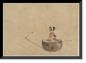 Historic Framed Print, [Japanese Ukiyo-e print] - 943,  17-7/8" x 21-7/8"