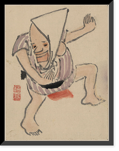 Historic Framed Print, [Japanese Ukiyo-e print] - 949,  17-7/8" x 21-7/8"