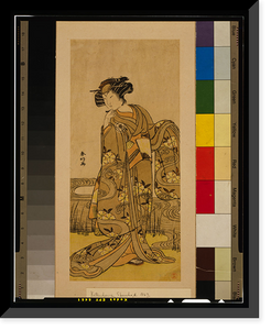 Historic Framed Print, [Japanese Ukiyo-e print] - 1226,  17-7/8" x 21-7/8"