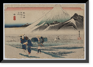 Historic Framed Print, [Japanese Ukiyo-e print] - 1459,  17-7/8" x 21-7/8"