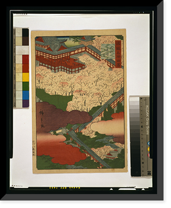 Historic Framed Print, [Japanese Ukiyo-e print] - 1470,  17-7/8" x 21-7/8"