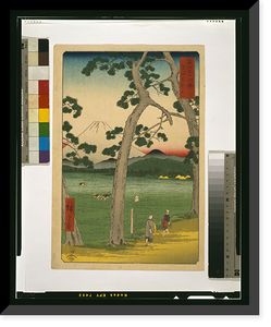 Historic Framed Print, [Japanese Ukiyo-e print] - 1475,  17-7/8" x 21-7/8"