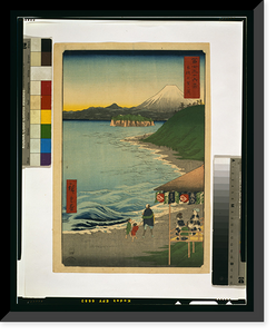 Historic Framed Print, [Japanese Ukiyo-e print] - 1476,  17-7/8" x 21-7/8"