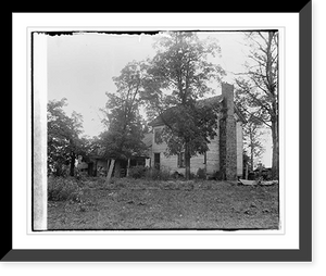 Historic Framed Print, Bull Run House,  17-7/8" x 21-7/8"