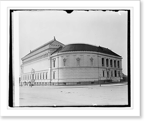 Vintage Americana Print - Washington, DC - Corcoran Art Gallery (1)