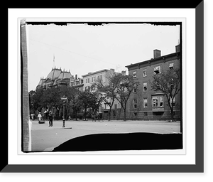Vintage Street Scene - Street corner, Executive Ave
