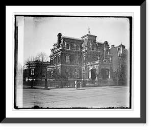 Historic Framed Print, British Legation,  17-7/8" x 21-7/8"