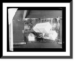 Historic Framed Print, Weather Bureau kite"",  17-7/8" x 21-7/8"