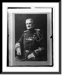 Historic Framed Print, Brig. Gen'l. Geo. F. Chase,  17-7/8" x 21-7/8"