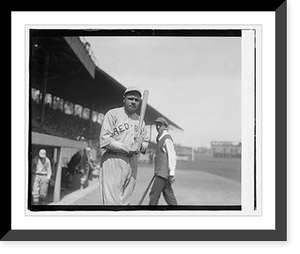 Historic Framed Print, Babe Ruth, 1919 - 2,  17-7/8" x 21-7/8"