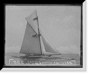 Historic Framed Print, Defender, victor!,  17-7/8" x 21-7/8"