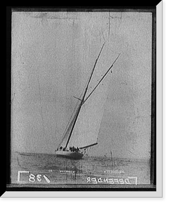 Historic Framed Print, Defender - 4,  17-7/8" x 21-7/8"