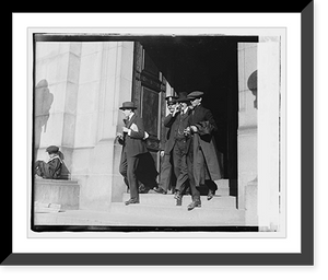 Historic Framed Print, Bringing Silvia into Union Station,  17-7/8" x 21-7/8"