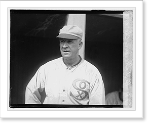 Black & White Photo - Kid Gleason, Chi, 1919 - Framed Wall Art Gift Idea