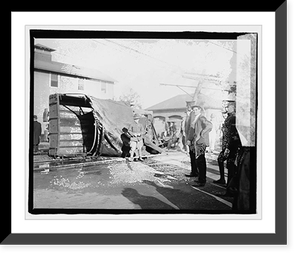 Vintage Americana Print - Wreck at Walter Reed, Oct. 13/19 (3)