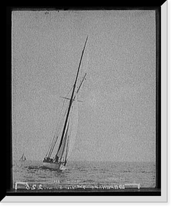 Historic Framed Print, Defender - 13,  17-7/8" x 21-7/8"