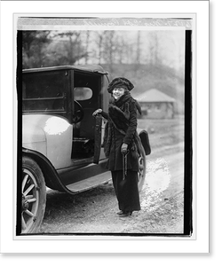 Antique Photo Print - Mrs. C. H. Connelly - Historic Wall Art Gift