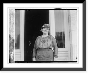 Historic Framed Print, Mrs. Sara A[...] Industrial Conf., 10/6/19,  17-7/8" x 21-7/8"