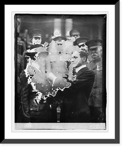 Secty. Baker & Mrs. Dora E. Thompson, Antique Wall Art